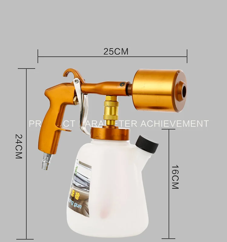 Новый золотой стальной металлический черный Tornador портативный пистолет для мытья