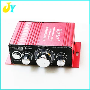 Only Amplifier Мини Аркады усилитель светодиодный Hi-Fi стерео усилитель мощности для аркадных машинки частей DVD MP3 плеер - Цвет: Only Amplifier