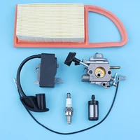 carburettor ignition coil air fuel filter spark plug fit stihl br600 br500 br550 backpack leaf blower replace zama c1q s183 carb