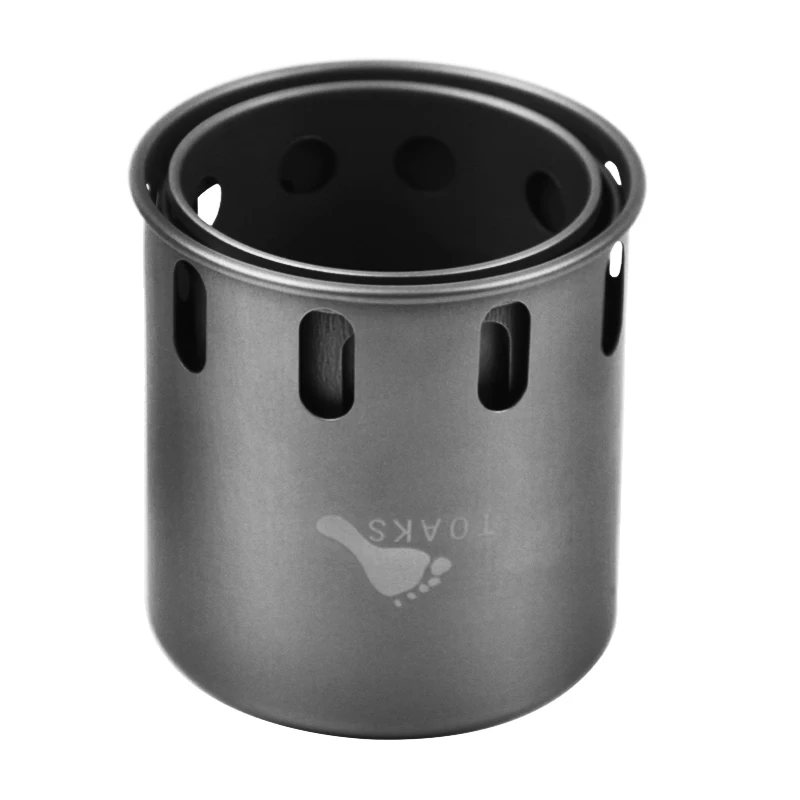 TOAKS титана складная деревянная горящая плита (маленькая) уличная титановая