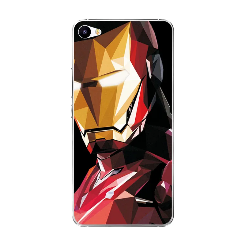 Charming Marvel Hero Captain America Phone Cover For Meizu U10 Iron Man Soft TPU U 10 Case Shell 5&quot Inch Funda Coque |