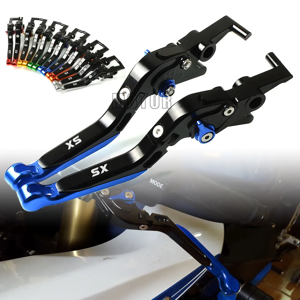 Для Yamaha XS650/XS650SE/XS750/XS750SE/XS850/XS1100/XS1100S Мотоцикл с ЧПУ сцепные рычаги складные XS 650 750 850