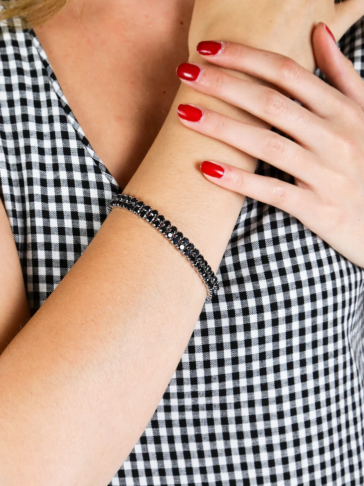 Браслет со стразами-простой | Украшения и аксессуары