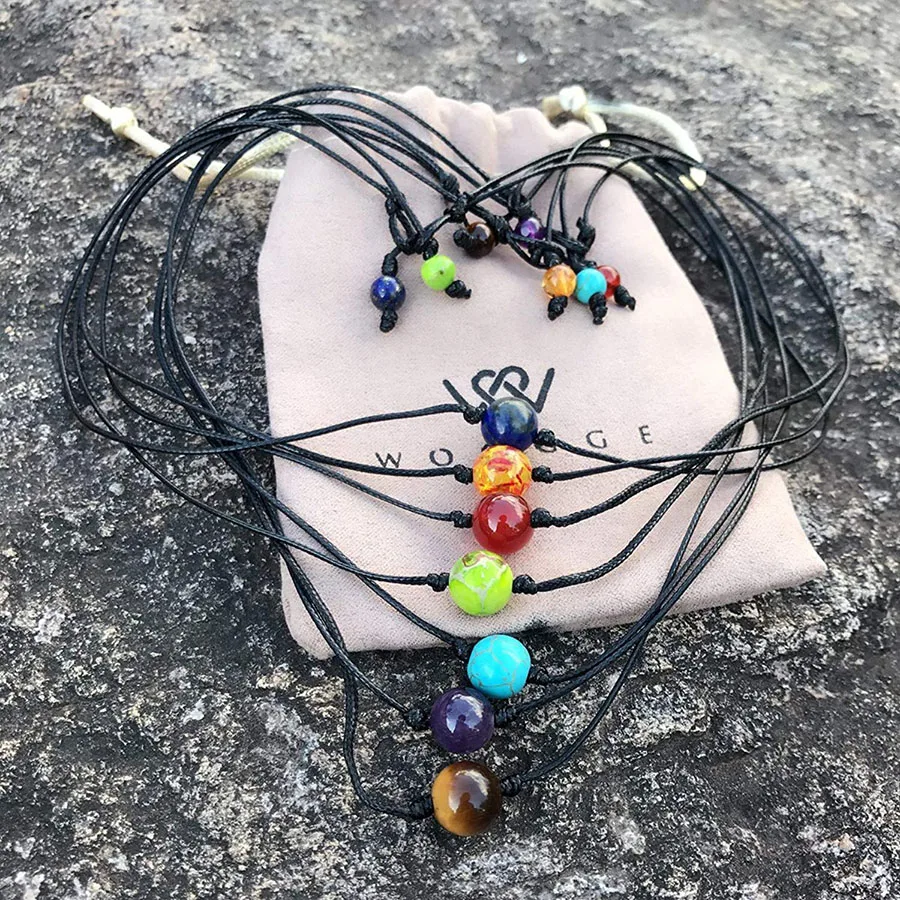 2018 модные ювелирные изделия новый дизайн Стразы Кристальные бусины Йога Рейки