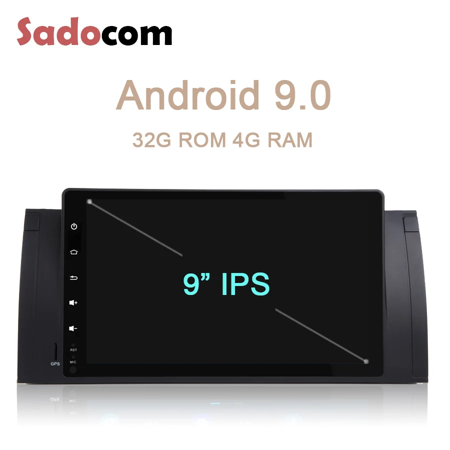 Ips 9 ''Android 0 Octa Core 4 GB Оперативная память 32 ГБ Встроенная gps карта dvd плеер