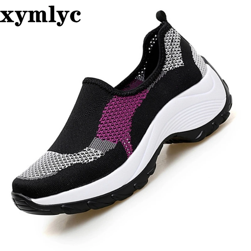

Women Shoes Sneakers Sport Flats Casual Fashion Shoes Walking Spring Summer Loafers Breathable Air Mesh Walking Shoes mujer