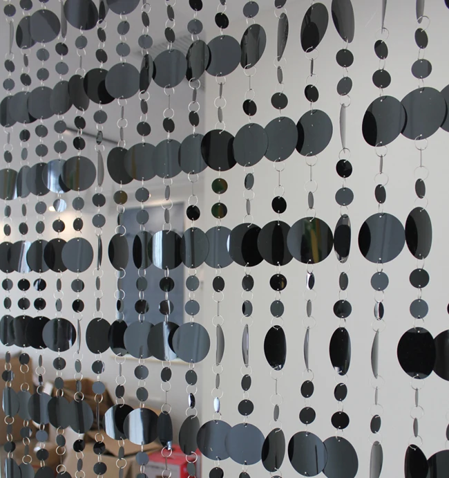 Пластиковые занавески с блестками из ПВХ праздничные вечерние для дома и