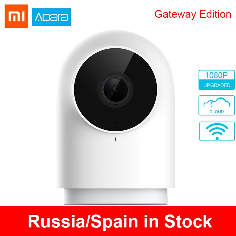Оригинальная смарт-камера Xiaomi Aqara 1080P G2 шлюз Zigbee связь IP Wifi веб-камера облачная безопасность умные устройства pk Dafang камера
