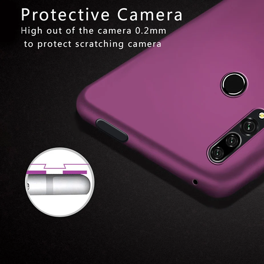 Матовый чехол 6 59 дюйма для Huawei Y9 Prime 2019 Coque Y9Prime PC задняя крышка телефона Y 9