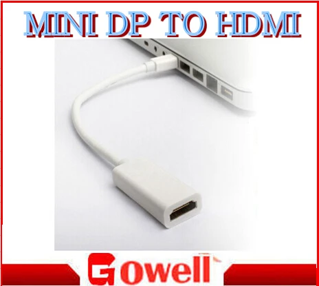 Mini DisplayPort Male To HDMI feMale порт дисплея к hdmi адаптерному кабелю для apple Mac macbook pro air|adapter
