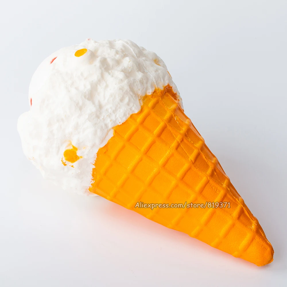 Белый крем супермедленно Восстанавливающий форму Jumbo Kiibru Icecream мягкий