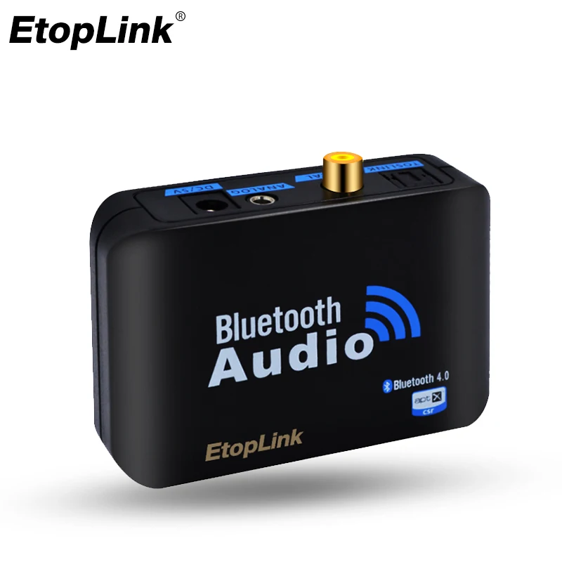 Etoplink E63 Bluetooth 4.0 Музыка приемник aptX Беспроводной аудио адаптер АС hi-fi стерео