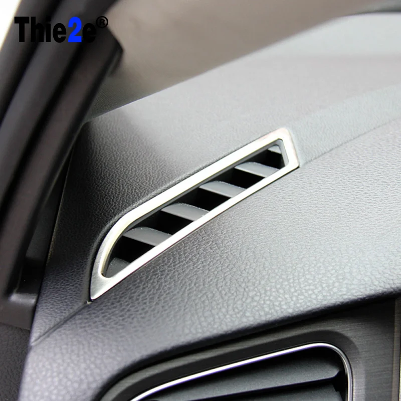 Подходит для GOLF 7 MK7 хромированная накладка на приборную панель вентиляционное