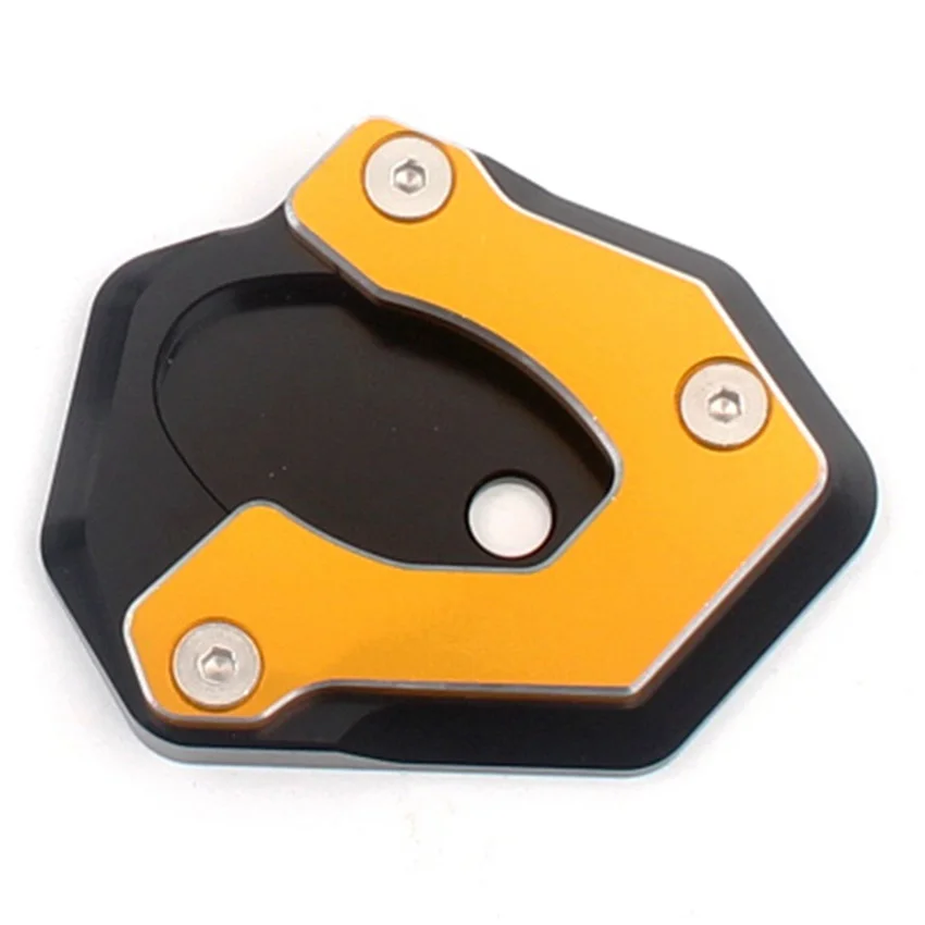 

CNC Side Stand Kickstand Plate Foot Extension Pad For Kawasaki Ninja 650R Z650 2017-2018