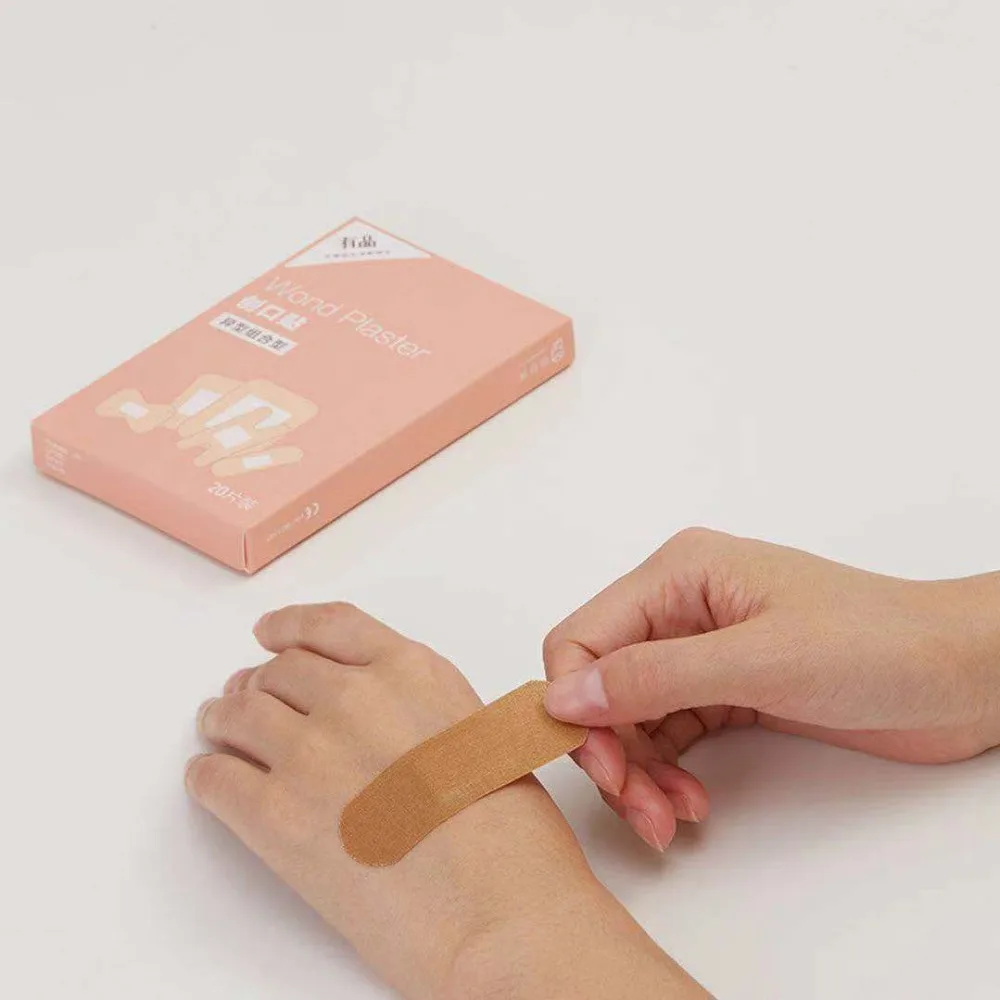 Xiaomi Miaomiaoce Band Aid 20 шт./лот разные размеры гипоаллергенный нетканый медицинский