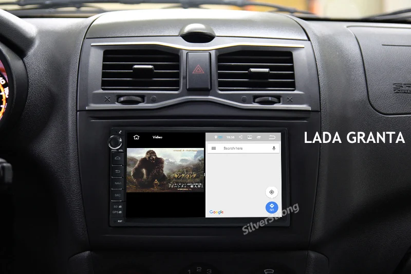 SilverStrong ips Android9.0 4G Автомобильный DVD 2din универсальный Автомобильный GPS Радио увеличитель магнитофон навигационная