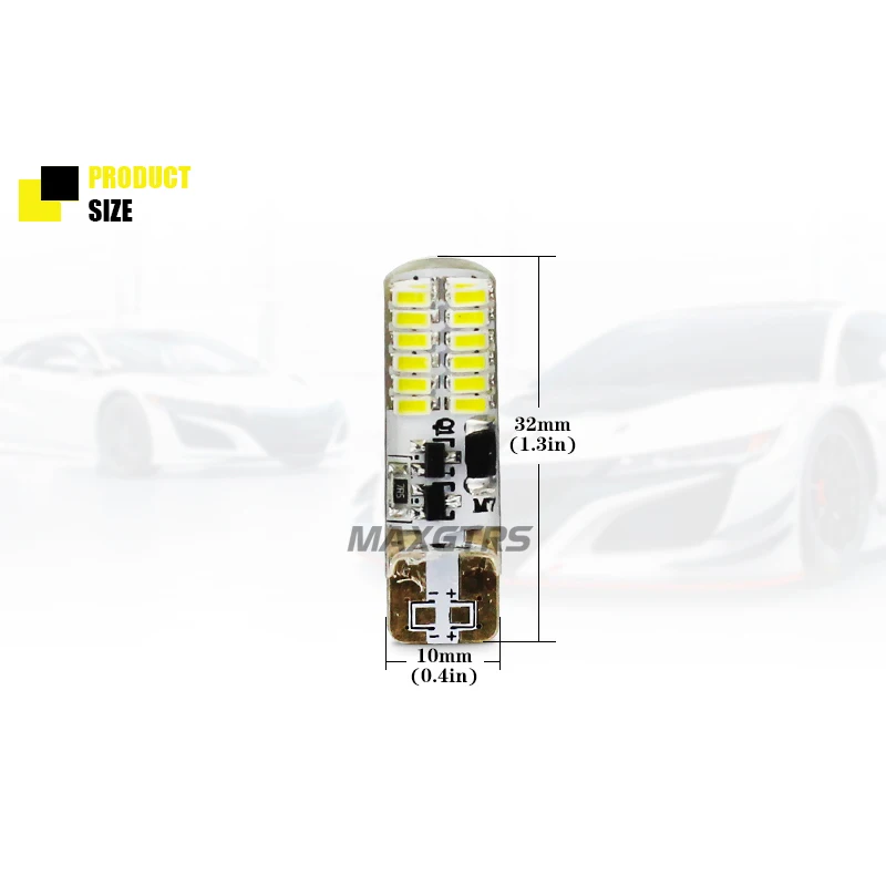 5x T10 стробоскоп мигающий 194 W5W 22 Led 3014SMD T10 Led стойкий блеск+ автоматический стробоскоп вспышка два режима работы автомобильный Светильник лампы