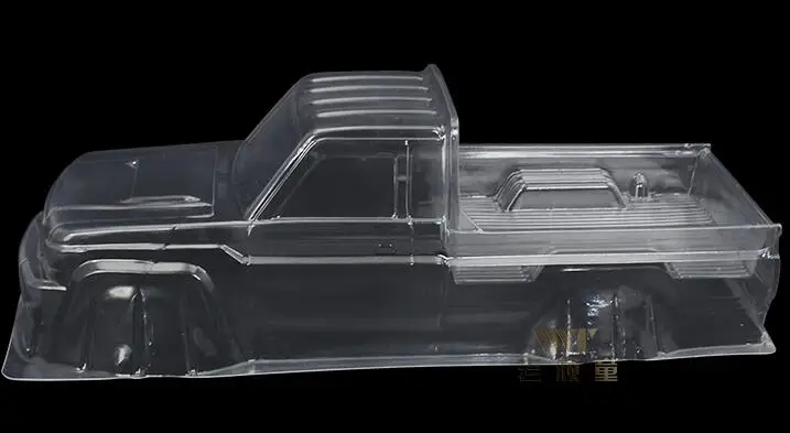 1/10 Масштаб RC Clear PICK UP грузовик тело колесная база 313 мм подходит осевой Scx10II AX90046 AX90047 trx4 hraxxas Cralwer Truck proline