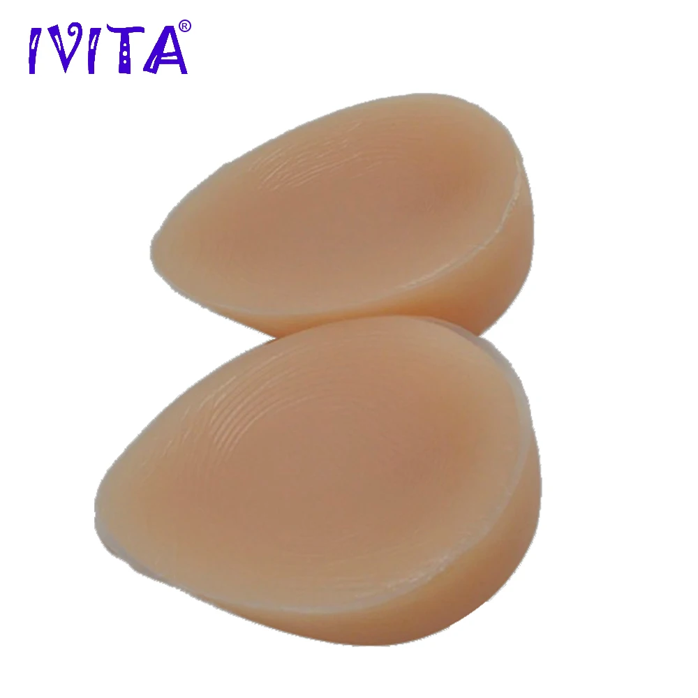 IVITA 4100 г/пара реалистичные силиконовые формы груди Искусственные Поддельные для