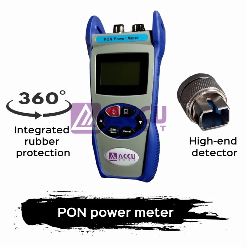 Измеритель мощности accu pon106 одновременно Тесты на EPON/GPON/GEPON с 3 длин волн