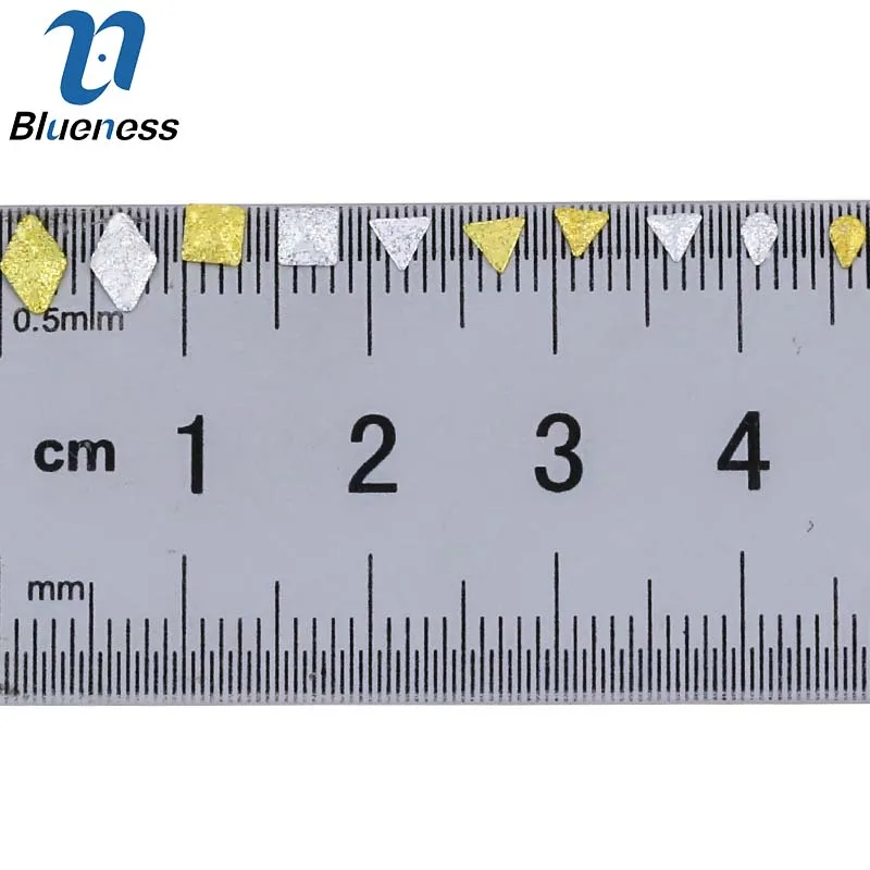 Японский стиль гвозди гвоздики золотого и серебряного цвета грубая