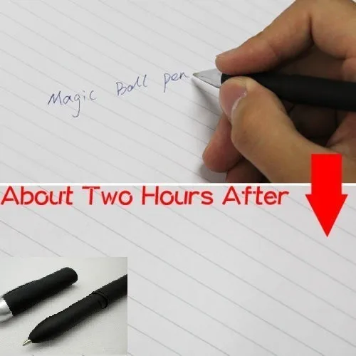 2 комплекта автоматически Невидимый Волшебное перо чернила в час медленно