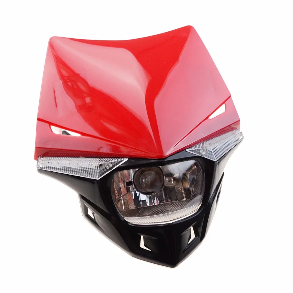 GOOFIT H4 LED универсальный 12 в 35 Вт фара для мотоцикла Yamaha Suzuki Honda Kawasaki KTM E033-781 |