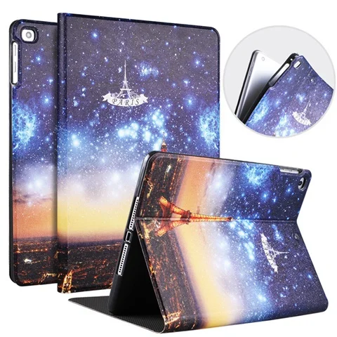 B1 Смарт-чехол для нового iPad 9,7 дюймов Air 1 Air 2 ZVRUA иллюстрации мягкий силиконовый Авто Пробуждение/сон A1893 - Цвет: B1