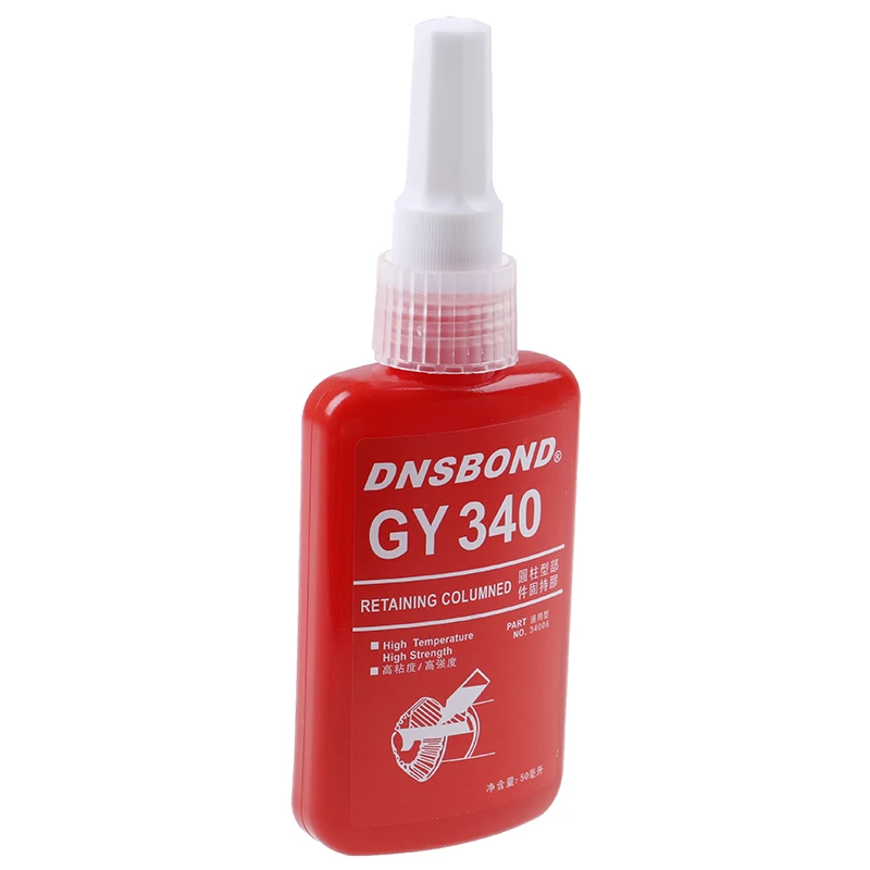 50 мл цилиндрический фиксатор блокировки Сцепной Металл Винт анаэробный клей