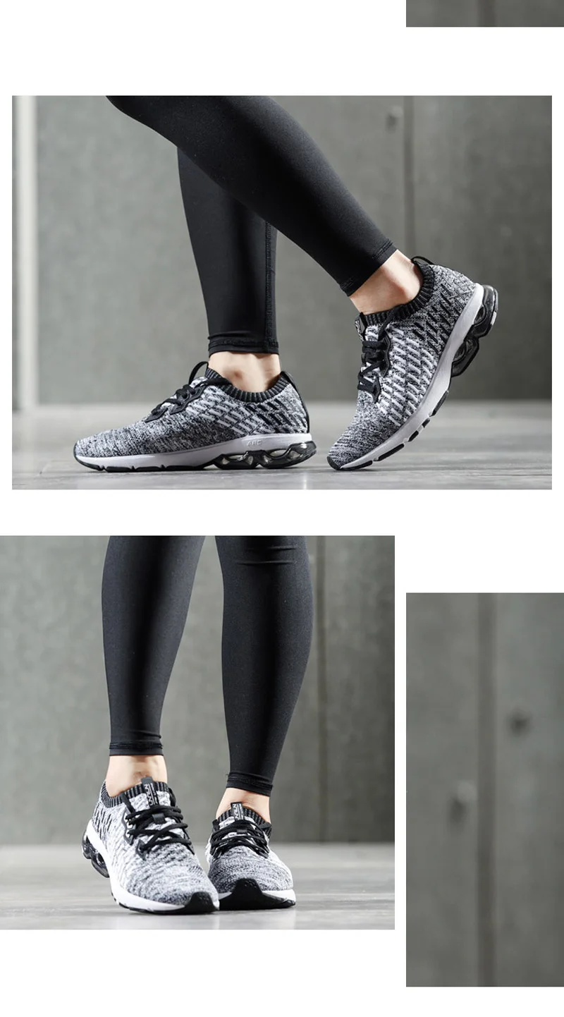 Li-Ning/Женская беговая Обувь года; однотонные Тканные амортизирующие носки; спортивная обувь с подкладкой; кроссовки; ARHN014 XYP650
