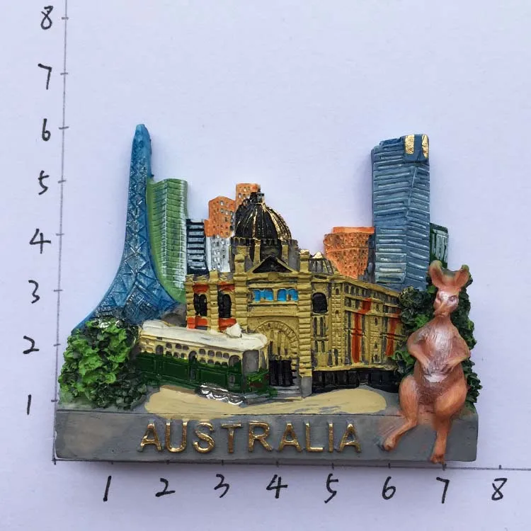 Австралийский Знаковый Туризм в честь трёхмерного пейзажа наклейки на