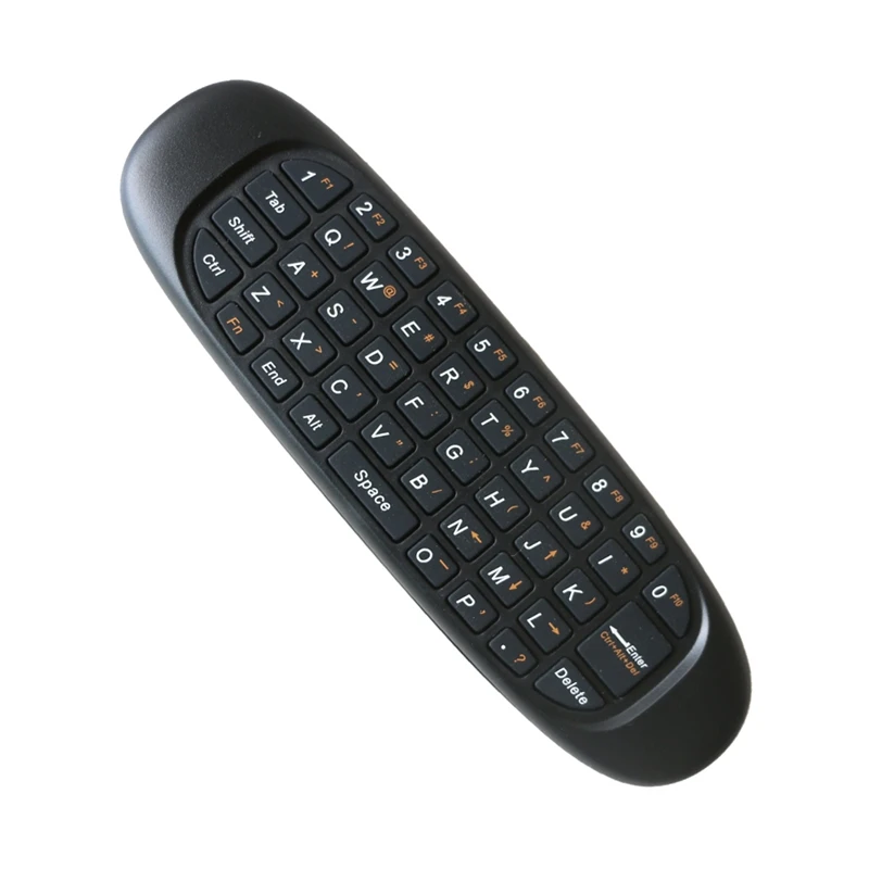 Беспроводная игровая клавиатура Wechip C120 Fly Air mouse, Android пульт дистанционного управления, перезаряжаемый 2,4 ГГц для Smart tv box/Mini PC/tv