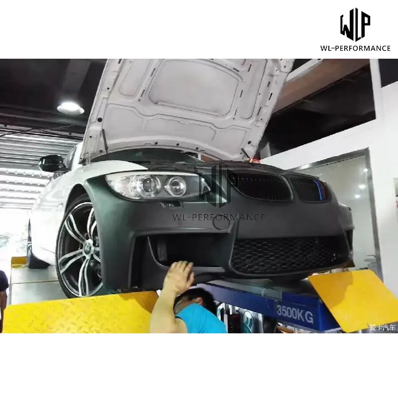 E92 1 м высококачественный Комплект кузова из полипропилена передний бампер с