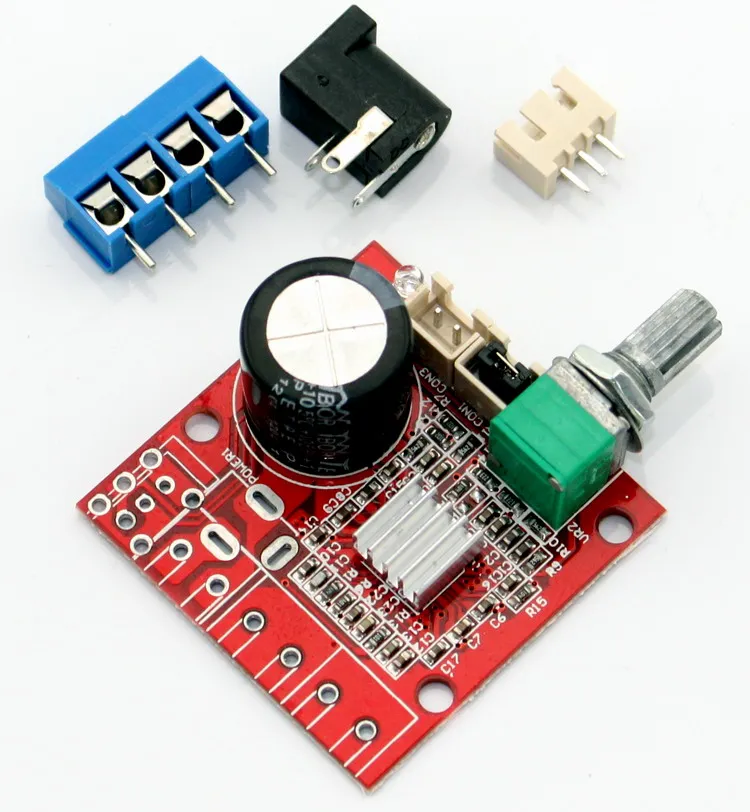 HiFi PAM8610 DC12V плата цифрового усилителя | Электроника