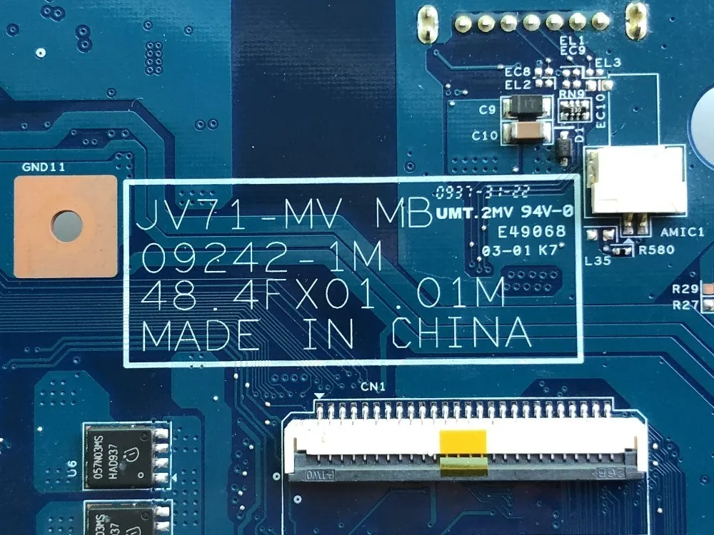 Высокое Качество MB mbpja01002 для Acer Aspire 7736 7736Z Материнская плата ноутбука jv71-mv 09242-1 м