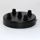 3 головки, 4 головки, 5 головок, металлический потолочный розовый винтажный потолочный навес для подвесных светильников сделай сам