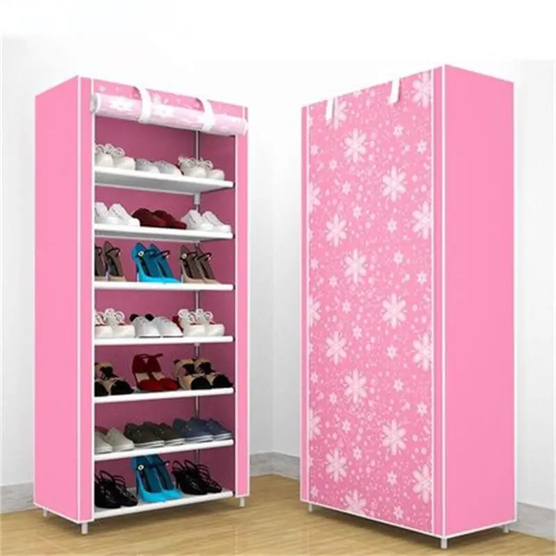 Новинка 2019 домашняя простая вместительная разнослойная полка для обуви с