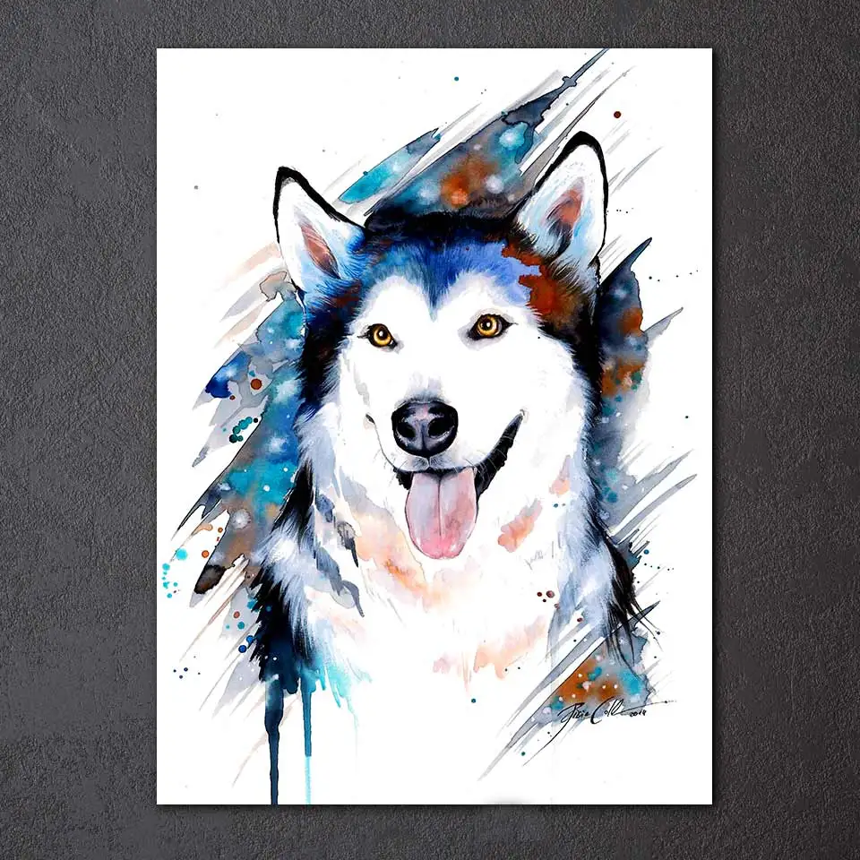 1 шт. абстрактный настенный постер с изображением животных|picture for living room|wall pictureshd