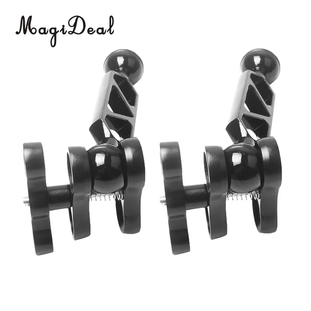 Светильник для подводного плавания из прочного алюминиевого сплава 2 шт. фонарь с