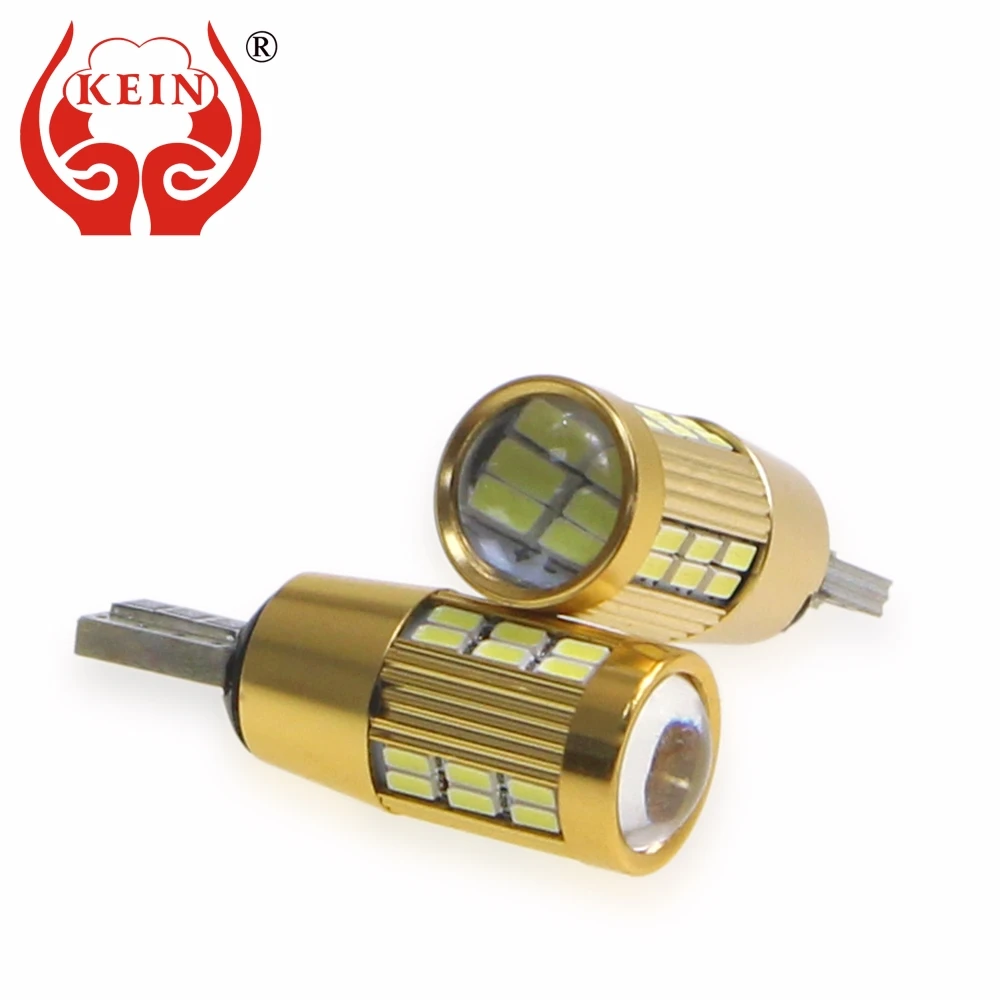 KEIN 4 шт. T10 Светодиодные W5W лампы 30smd 3014 t10 светодиодный автомобильные 194 белые