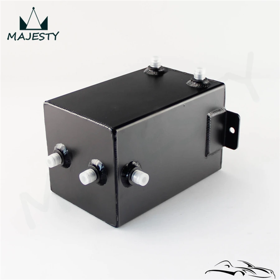 3 Литровый поворотный порт полированный топливный фильтр 3л алюминиевый AN6