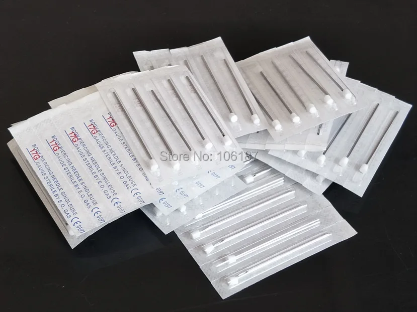 300Pcs 14G/16G/18G пункционная игла общие размеры хирургические Сталь комбинированный