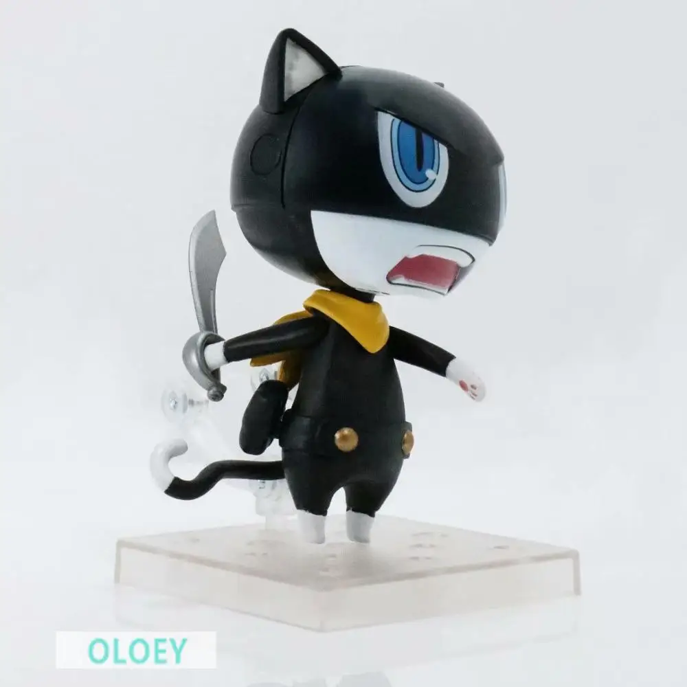 Версия Q Nendoroid Persona 5 Morgana Черный Кот ПВХ фигурка Коллекционная модель игрушечная