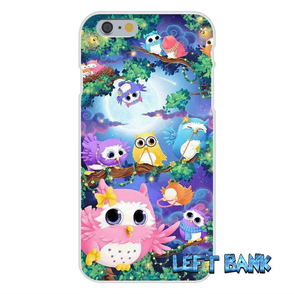For HTC One M7 M8 A9 M9 E9 Plus Desire 630 530 626 628 816 820 Lovely Owls Glossy Silicon Soft Phone Case Cover | Мобильные телефоны