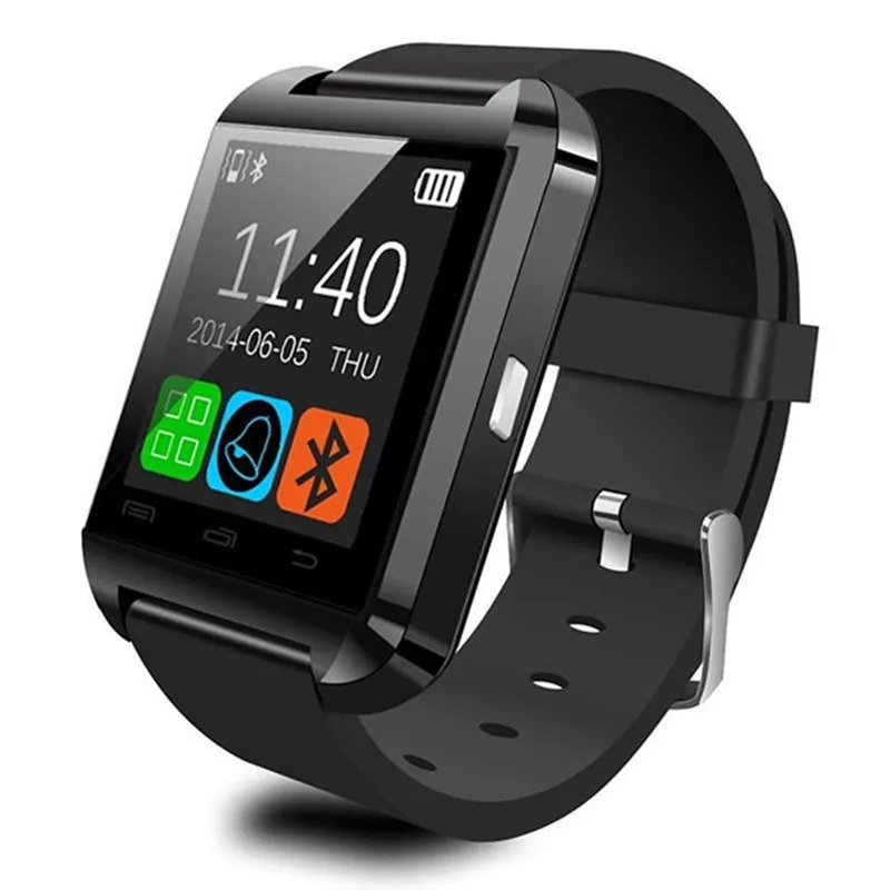 Bluetooth Smart U наручные часы SmartWatch U8 с Спорт Шагомер сообщение Sync напоминание