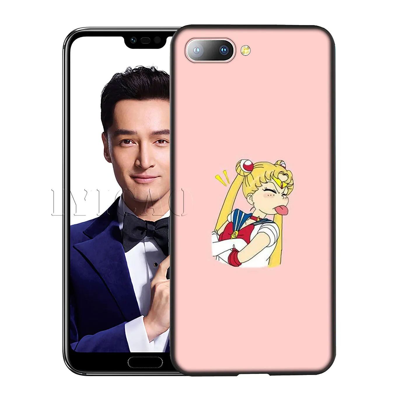 Iyicao Сейлор Мун силиконовый мягкий чехол для Huawei Y7 Y6 Prime Y9 2018 Honor 8C 8X8 9 10 Lite 6A 7C 7X 7A Pro |