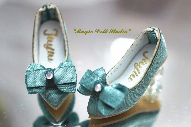 [MG671] Новинка года; ; обувь Blyth Doll# Slik; обувь на каблуке с бусинами; подходит для розничной продажи; Neoblythe кукла azone
