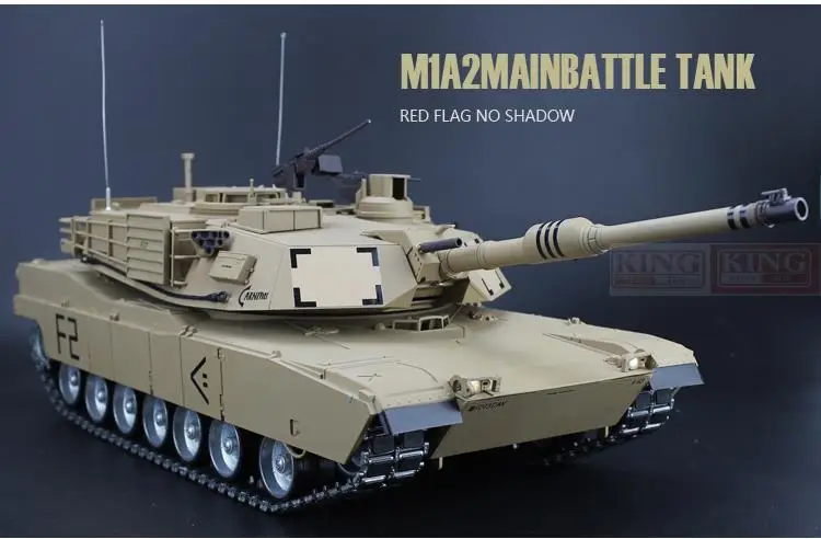 2 4 ГГц Радиоуправляемый Танк Heng Long 1/16 США M1A2 основной боевой танк армии Abrams Tusk tank