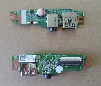 Оригинальная маленькая USB плата HP 14 P 15 17 аудио с линией DAY11ATB6G0|Карты видео- и