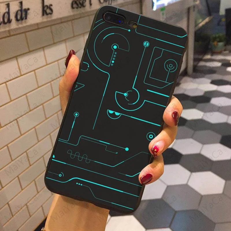 6 MaiYaCa ТПУ чехол для телефона для iphone 7 печатная плата Coque Оболочка Чехол для телефона для Apple iphone 7 7plus X 8 8plus 6s 6 6plus 5 5S 5c - Цвет: 6